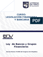 Sesión - 4 - Ley de Bancos y Grupos Financieros