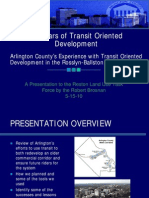 40 Years of Transit Oriented Development