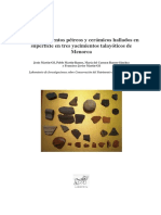 Fragmentos Pétreos y Cerámicos en Poblamientos Talayóticos