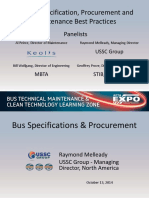 Vehicle Specification, Procurement and Maintenance Best Practices