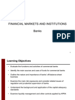 Financial Markets and Institutions Banks