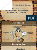 SLIDE Literatura Na Escola