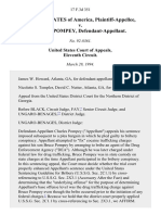 United States v. Charles Pompey, 17 F.3d 351, 11th Cir. (1994)