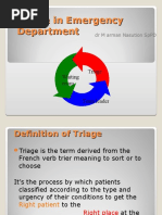 Triage in Emergency Department