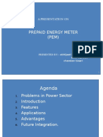 Prepaid Energy Meter (PEM) : A Presentation On