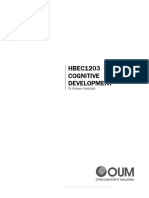 HBEC1203 Cognitive Dev