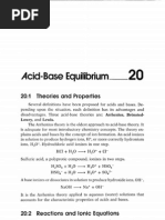 Acid Base Equilibrium