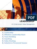 Leadership in Sales Management