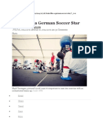 Train Like A Soccer German Star