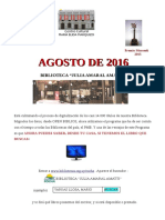 Programa Agosto 2016