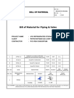 094135-PI-MTO-001 - BOM For Piping & Valve - Rev.1