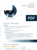 CATIA V5 Part and Assembly - Sample Exam