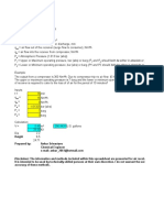 Air Receiver Sizing Metric Units