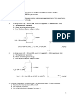 Tutorial 02 Ele 290 - Power Ac Circuits - Question