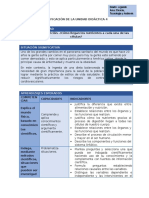 CTA - Planificación Unidad 4 - 2do Grado