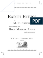 Earth Ethics of M.K. Gandhi With Teachings From Holy Mother Amma