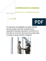 Optimiza La Eficiencia de Tu Empresa