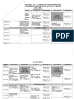 Schedule of Activities For Lectures, Practicum & Skills Lab: Block of Tropical Medicine (Block 19 in Year Iv For 5.5 Weeks) 2014 / 2015