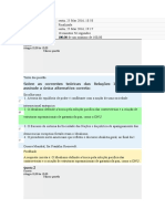 Questionário Módulo I - Ilb Curso Relações Internacionais