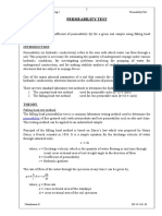 Lab Report-Permeability Test