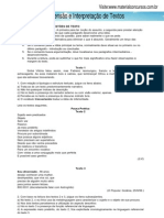 01 - Compreensão e Interpretação de Textos