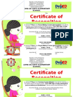 Nutrition Month Certificate