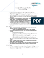 Aeroseal Duct Sealing Specification