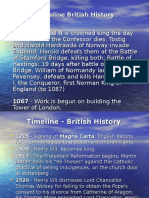 Timeline British History