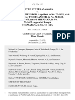 United States v. Herbert Martin Gimelstob, in No. 72-1625 Appeal of Victor Friedlander, in No. 72-1622. Appeal of Leonard Sherman, in No. 72-1623. Appeal of Joseph Tremarco, in No. 72-1624, 475 F.2d 157, 3rd Cir. (1973)