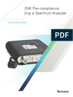 Low-Cost EMI Pre-Compliance Testing Using A Spectrum Analyzer