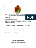 Expediente de Contratacion Tuberia Perfilada de 250 MM