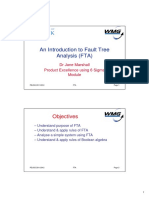 An Introduction To Fault Tree Analysisi (FTA)