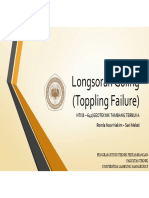 8 - Longsoran Guling (Toppling Failure)