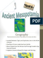 Ancient Mesopotamia Powerpoint