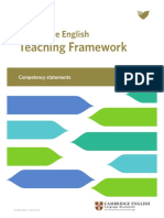 Full Level Descriptors Cambridge English Teaching Framework