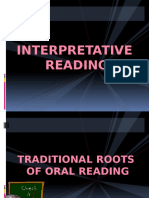 Interpretative Reading