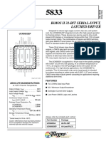 Ucn5833 Bimos II 32-Bit Serial-Input