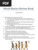 World History Final Exam Review