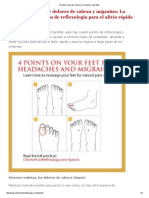 4 Puntos de Pie Por Dolores de Cabeza y Migrañas PDF