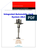 Integrated Automobile Car Jack (IAJ)