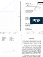 Pocketbook For Highway Engineers, 2002 (Second Revision)