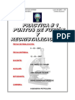 Informe de QMC - 200 Organica