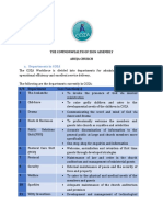 Departments in COZA PDF