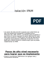 Instalacion Ipam