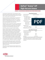 Dupont Krytox LVP High-Vacuum Grease: Performs Dependably - No Matter What Conditions Your System Operates Under