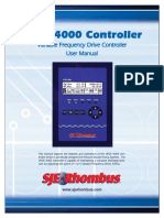 VFDC-4000 Controller: Variable Frequency Drive Controller User Manual