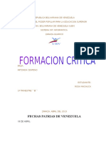 Formacion Critica