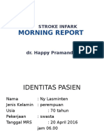 Morning Report: Stroke Infark