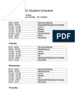 3-02 Schedule