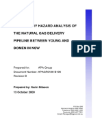 Hazard Analysis of Natural Gas Pipeline